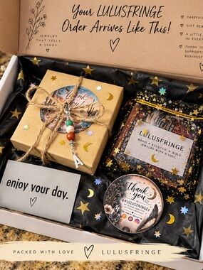 LULUSFRINGE Gift Ready Packaging • A Peek Inside Your Order